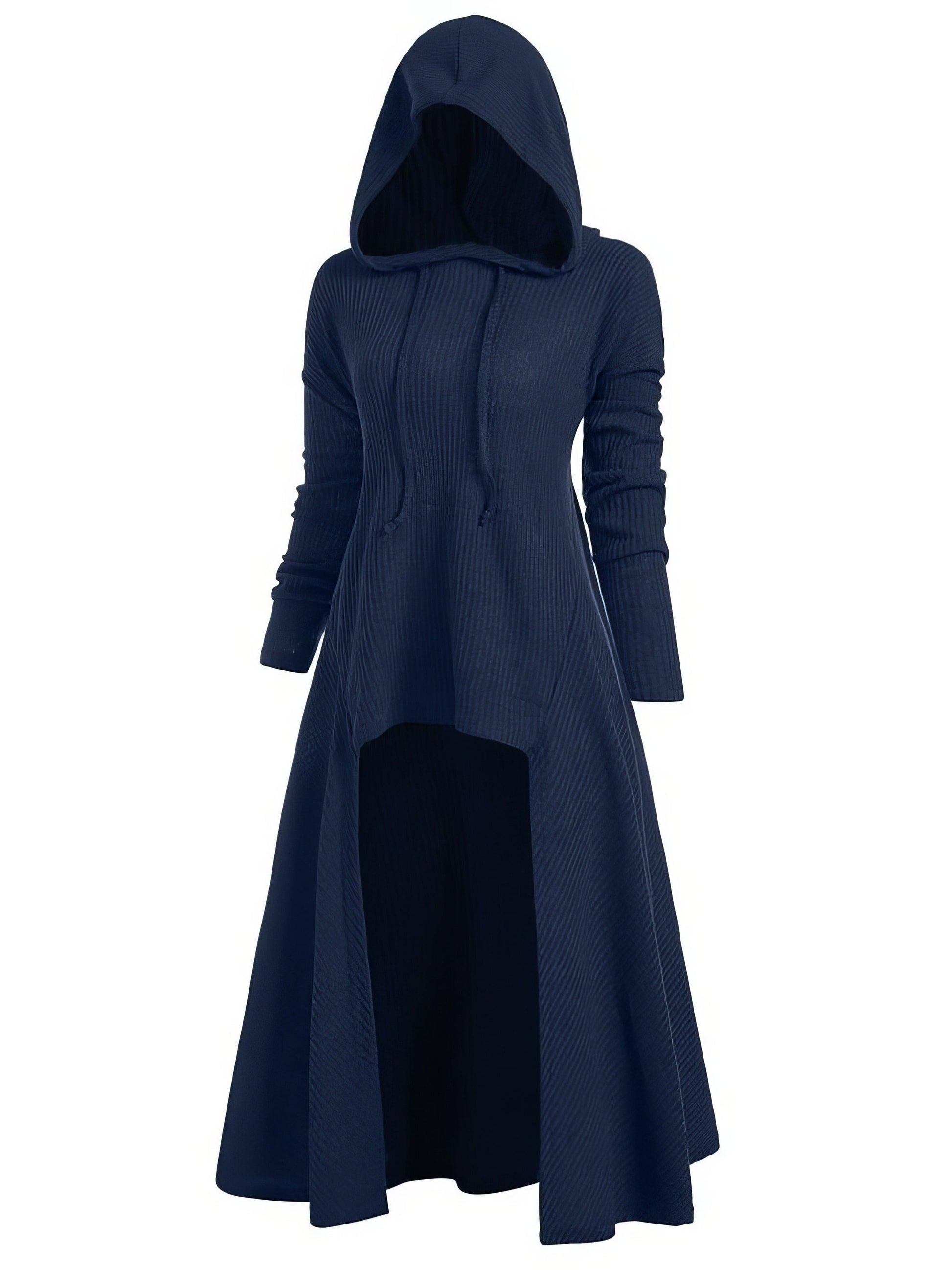 Night Knight Pullover Hooded Coat Dress