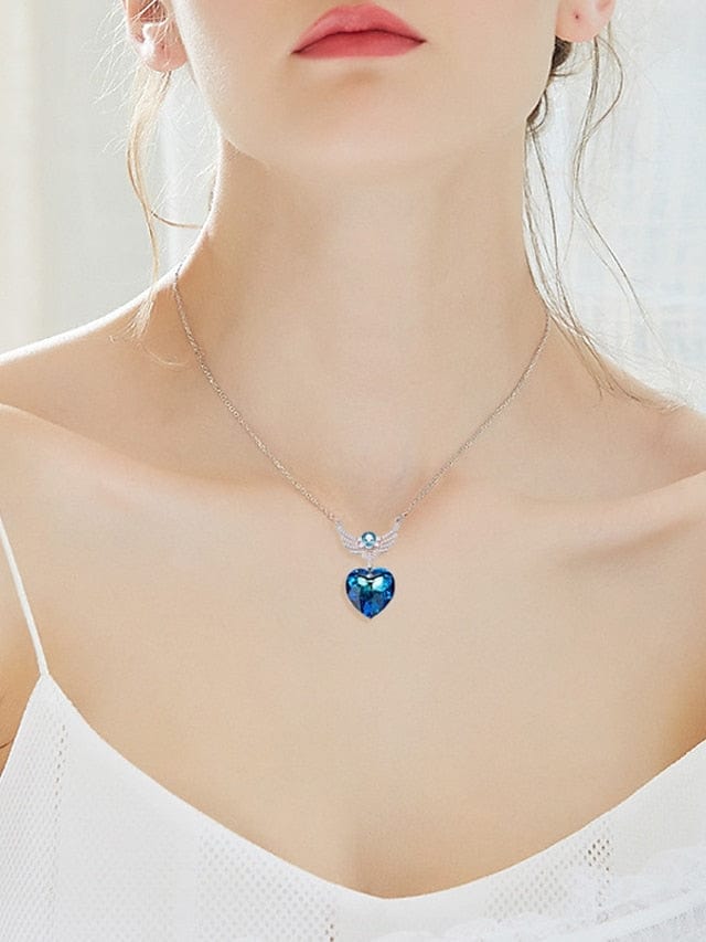Women's Necklace Romantic Street Heart Necklaces