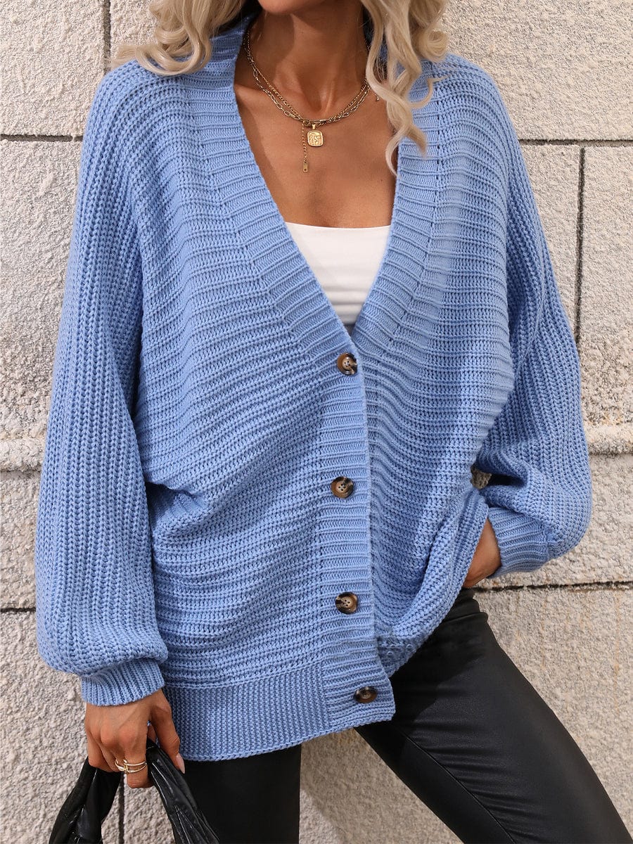 Zenana Viscose Sweater SWE2307200018BLUS Blue / 2 (S)
