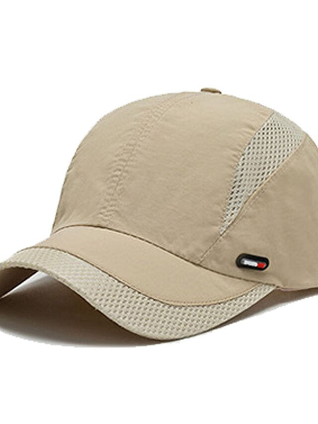 Women's Baseball Cap Running Cap Sun Hat Men's Hat Patchwork Adjustable Sun Protection Lightweight For Fitness Baseball