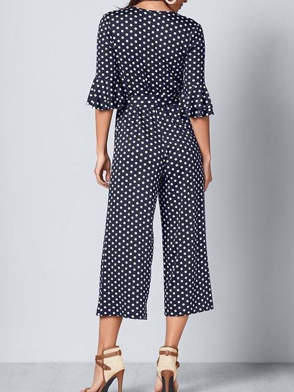 Polka Dot Jumpsuit - LuckyFash™