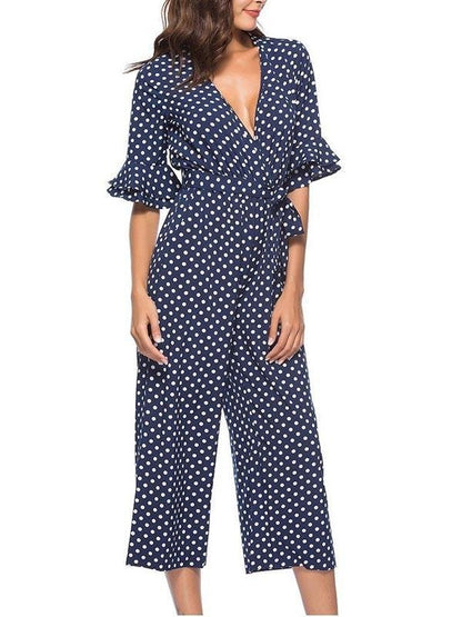 Polka Dot Jumpsuit - LuckyFash™