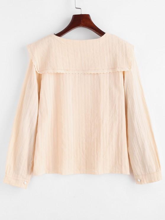 Preppy Puritan Collar Blouse - LuckyFash™