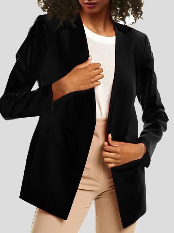 Pure Long Sleeve Temperament Professional Blazer