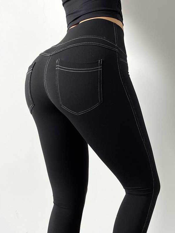 Quick Drying Workout Leggings With Pockets - LuckyFash™