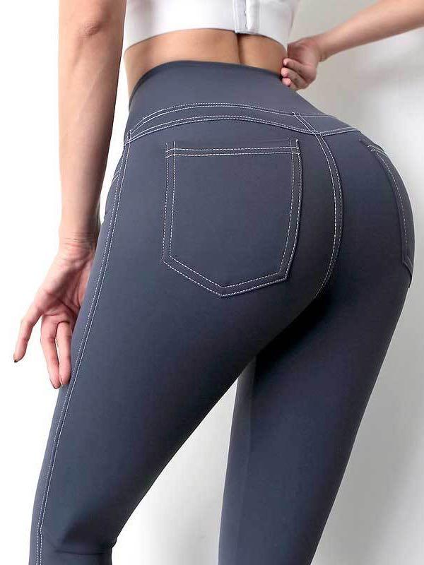 Quick Drying Workout Leggings With Pockets - LuckyFash™