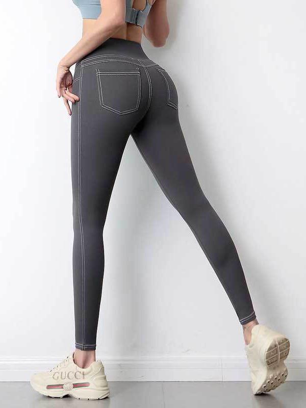 Quick Drying Workout Leggings With Pockets - LuckyFash™