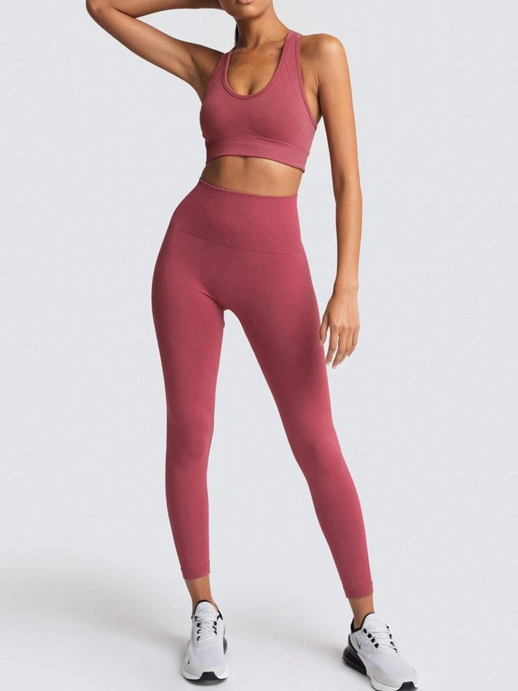 Seamless Yoga 2 pcs Set for Women