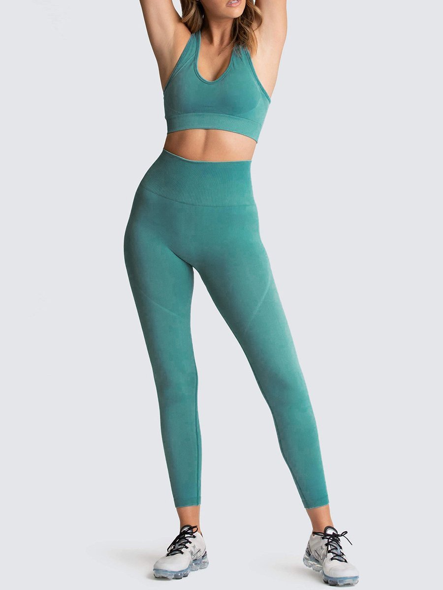 Seamless Yoga 2 pcs Set for Women