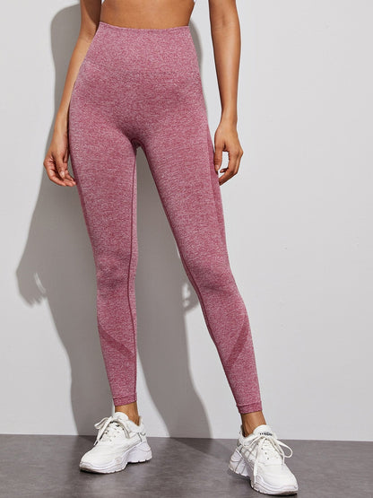 Space Dye Hollow Wide Waistband Sports Leggings - LuckyFash™