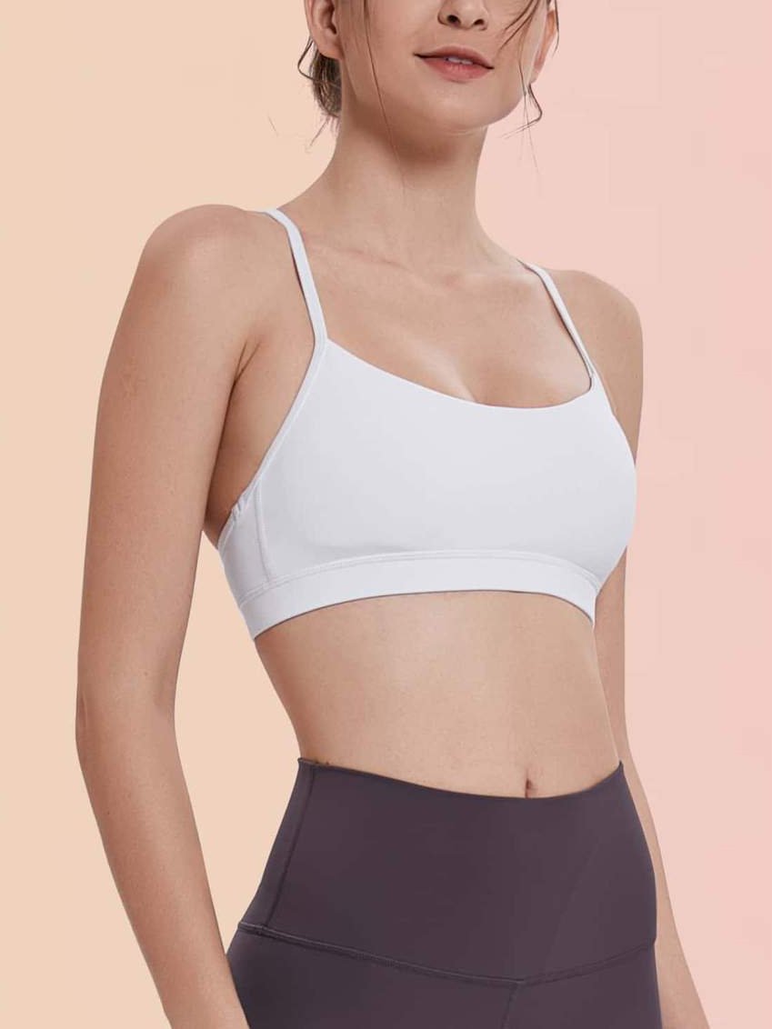 Strappy Back Sports Bra - LuckyFash™