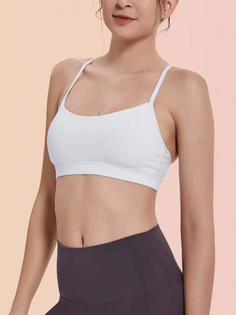 Strappy Back Sports Bra - LuckyFash™