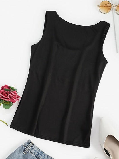 Stretch Plain Basic Tank Top - LuckyFash™