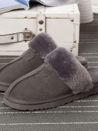 Sydney Water Resistant Genuine Shearling Scuff Slipper for Women