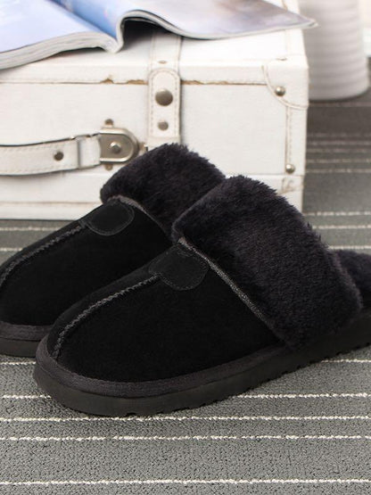 Sydney Water Resistant Genuine Shearling Scuff Slipper for Women