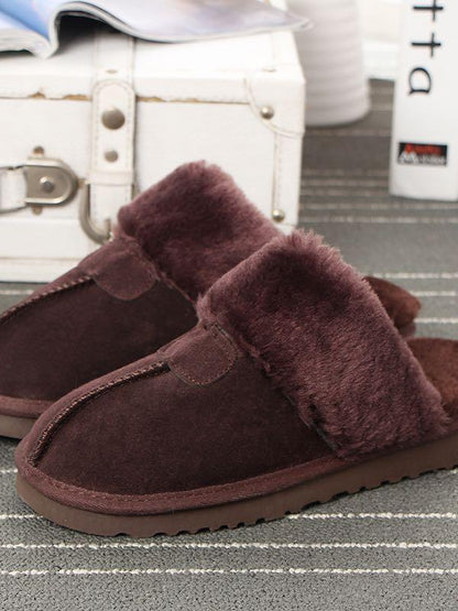 Sydney Water Resistant Genuine Shearling Scuff Slipper for Women