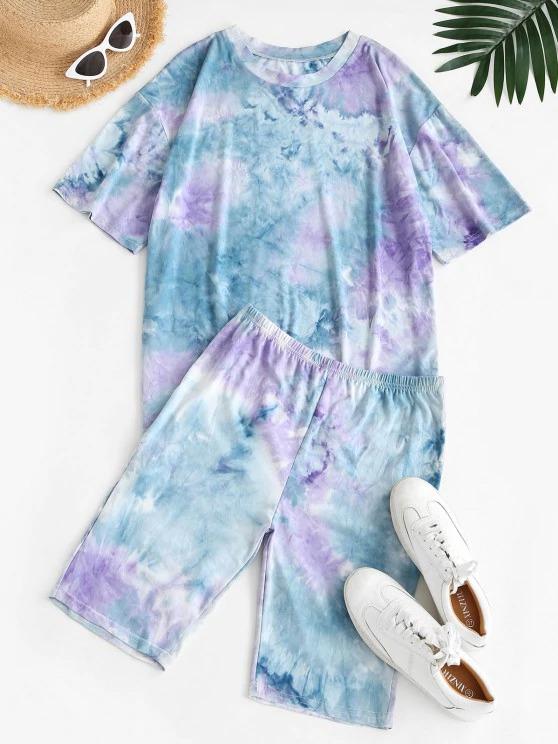 Tie Dye Lounge Casual Two Piece Set - LuckyFash™