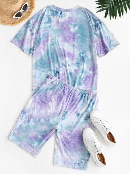 Tie Dye Lounge Casual Two Piece Set - LuckyFash™