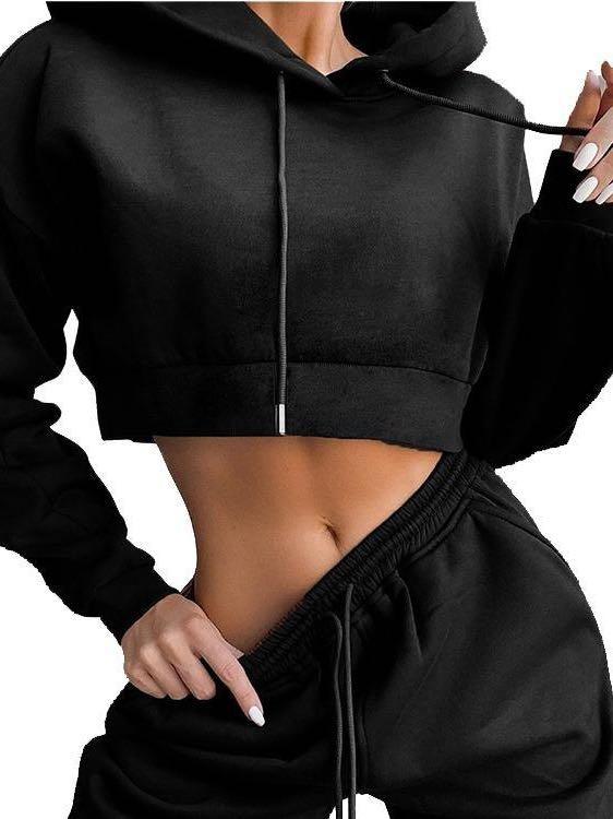 Women Casual Fleece Two-piece Sports Suit - LuckyFash™