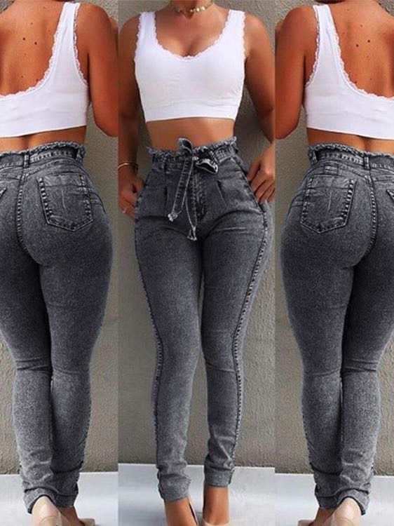 Women Slim Stretch Denim Jeans - LuckyFash™