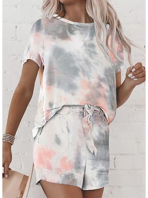 Women Tie-Dye Printed  Pajamas - LuckyFash™