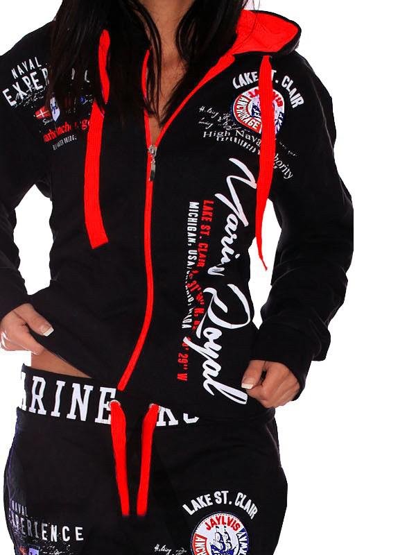 Women's 2 Piece Full Zip Tracksuit Casual - LuckyFash™