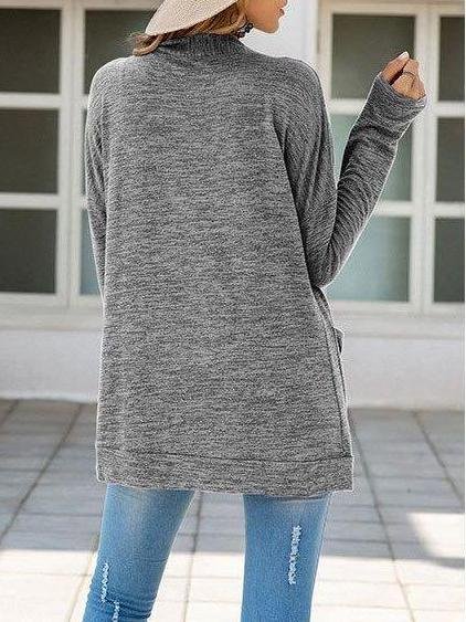 Women's Casual Pure Color Cardigan Sweater - LuckyFash™