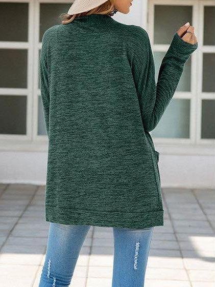 Women's Casual Pure Color Cardigan Sweater - LuckyFash™