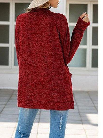 Women's Casual Pure Color Cardigan Sweater - LuckyFash™