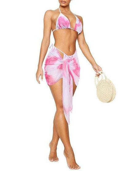 Women's Tie-Dye Split Swimsuit Bikini Swimsuit - LuckyFash™