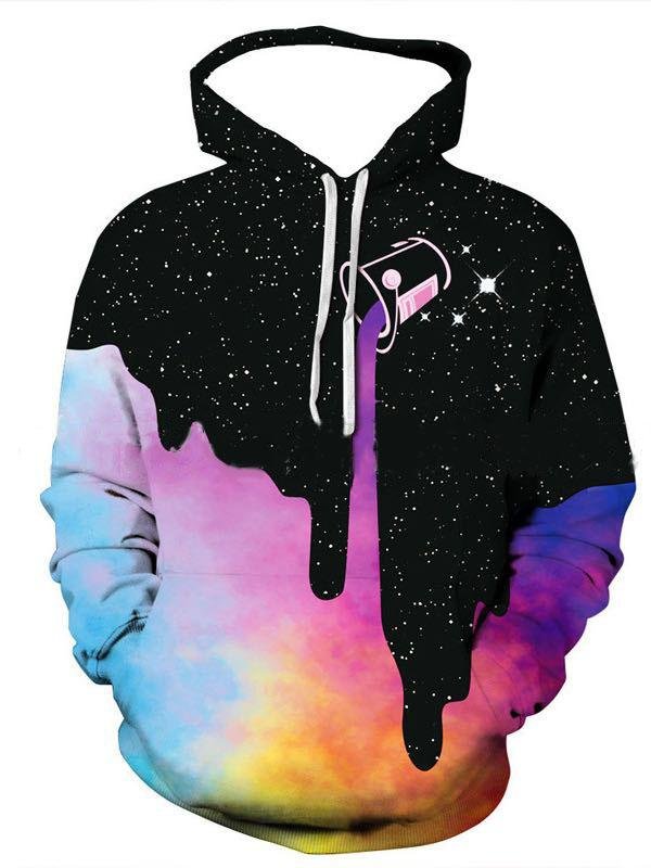 Women's Winter 3D Colorful Digital Print Hoodie - LuckyFash™