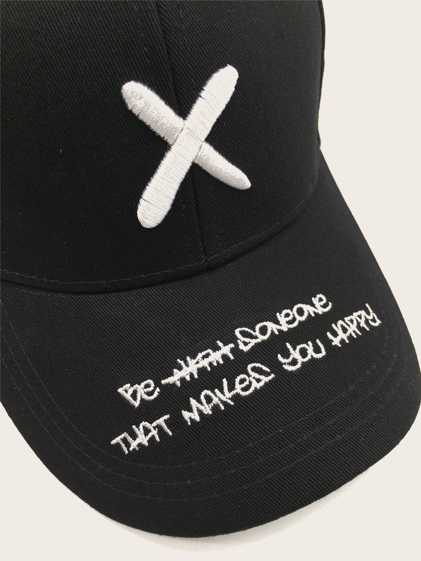 Women Slogan Embroidery Baseball Cap - LuckyFash™