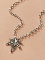 1pc Maple Leaf Charm Necklace - INS | Online Fashion Free Shipping Clothing, Dresses, Tops, Shoes