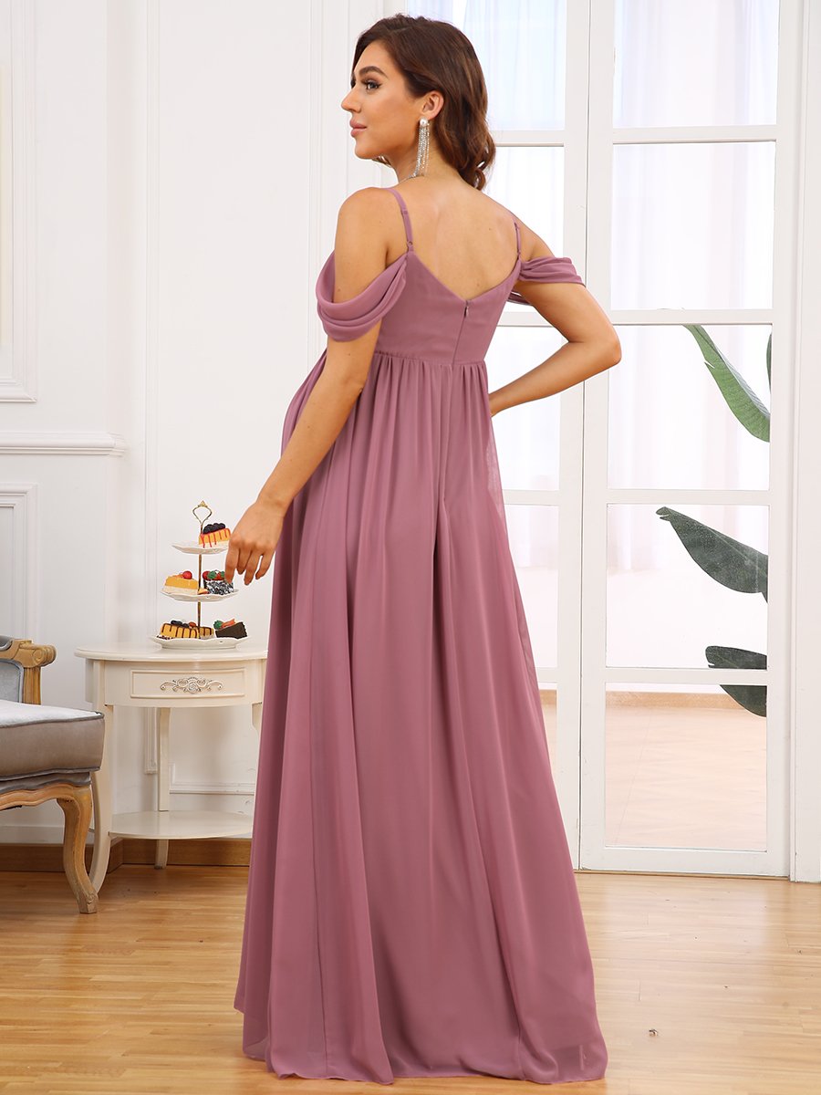 Adorable A Line Off Shoulder Wholesale Maternity Dresses