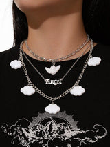 Angel Charm Layered Necklace - LuckyFash™