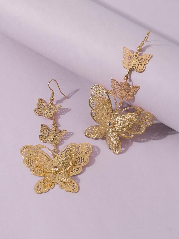 Butterfly Charm Drop Earrings - LuckyFash™