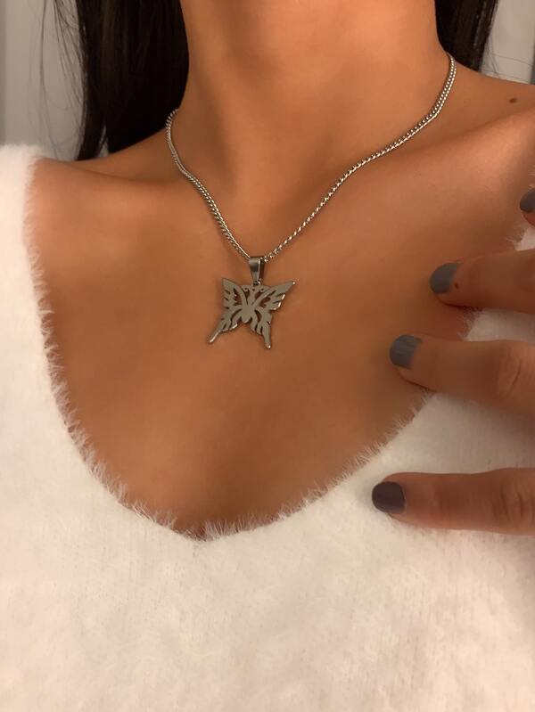 Butterfly Charm Necklace - LuckyFash™