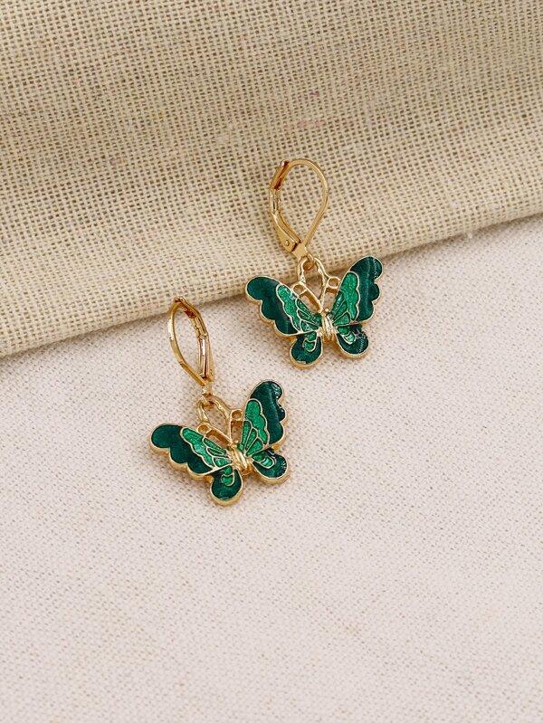 Butterfly Drop Earrings - INS | Online Fashion Free Shipping Clothing, Dresses, Tops, Shoes