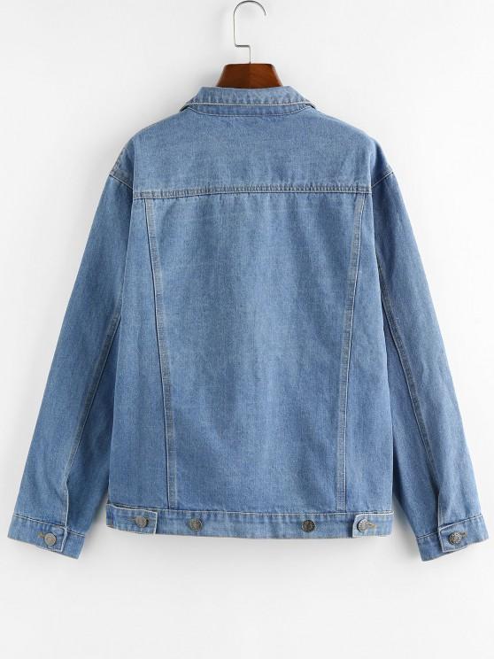 Button Up Denim Jacket - INS | Online Fashion Free Shipping Clothing, Dresses, Tops, Shoes