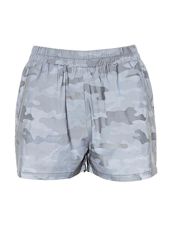 Camouflage Reflective Casual Sports Shorts - Shorts - INS | Online Fashion Free Shipping Clothing, Dresses, Tops, Shoes - 14/05/2021 - 140521 - Category_Shorts
