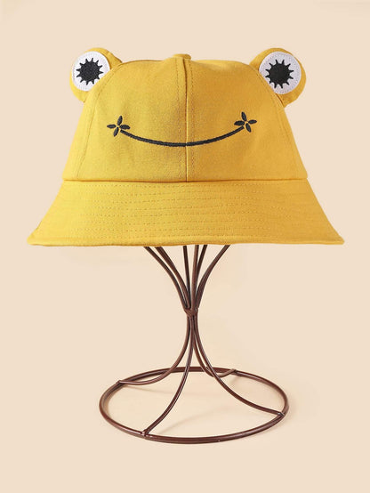 Cartoon Frog Design Bucket Hat - INS | Online Fashion Free Shipping Clothing, Dresses, Tops, Shoes