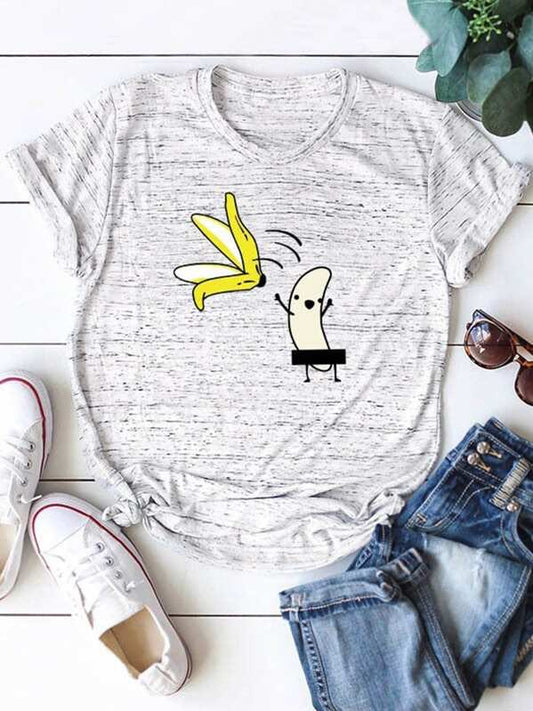 Cartoon Print Tee - INS | Online Fashion Free Shipping Clothing, Dresses, Tops, Shoes