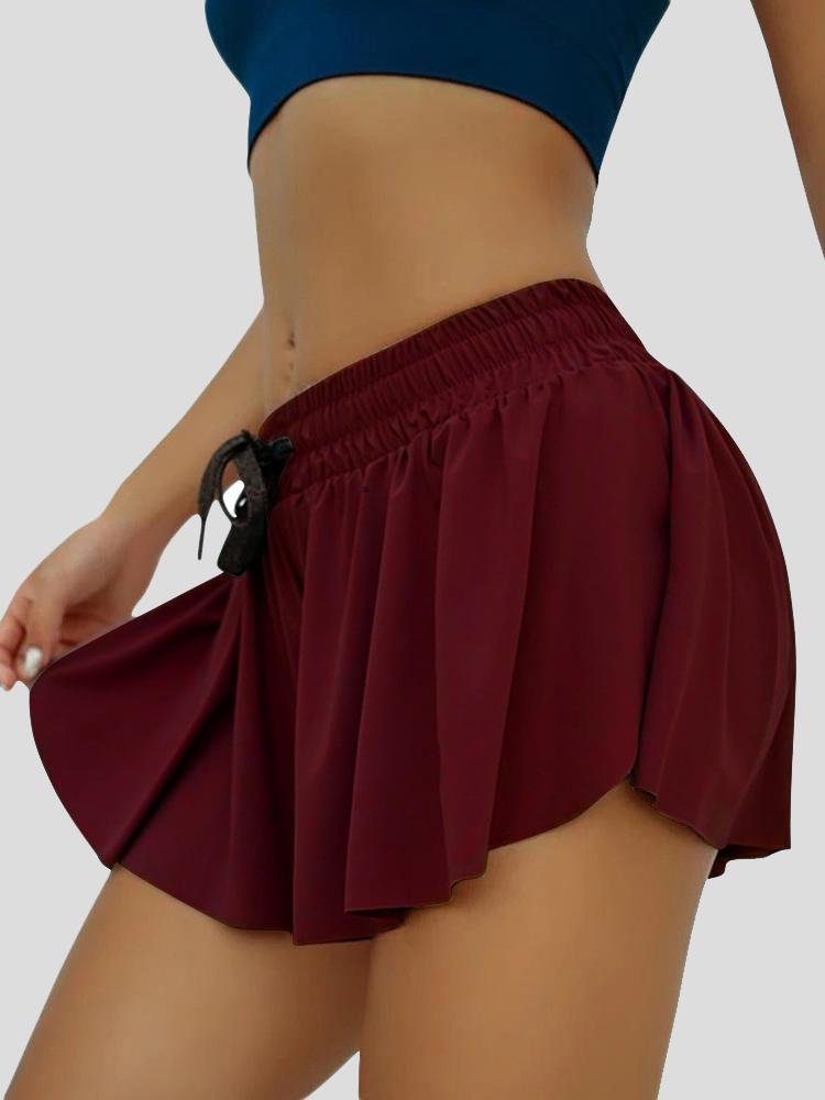 Casual High Waist Sports Yoga Shorts - Shorts - INS | Online Fashion Free Shipping Clothing, Dresses, Tops, Shoes - 10-20 - 24/06/2021 - Bottoms