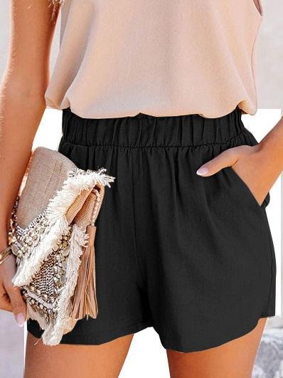 Casual Wide Leg Pocket Sports Shorts - Shorts - INS | Online Fashion Free Shipping Clothing, Dresses, Tops, Shoes - 10-20 - 20/07/2021 - Bottom