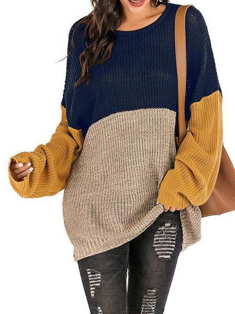 Women's Loose Sweater Long Sleeve For Winter