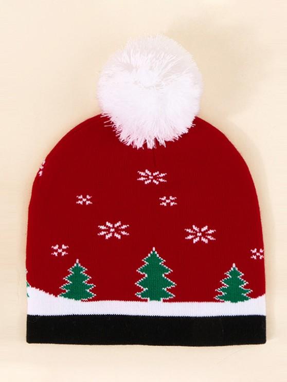 Christmas Elk Pattern Pom Pom Hat - LuckyFash™