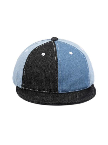 Colorblock Denim Baseball Cap - LuckyFash™