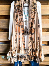 COUNTING THE STARS VEST - LEOPARD - INS | Online Fashion Free Shipping Clothing, Dresses, Tops, Shoes