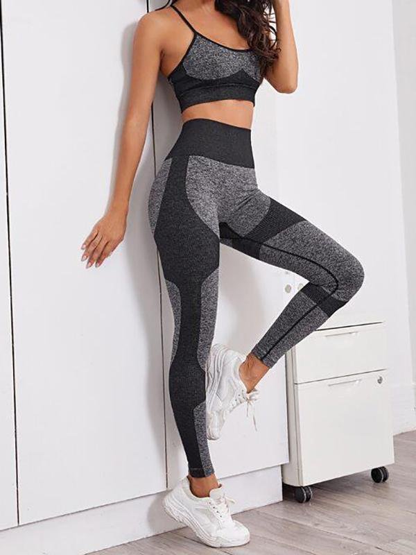 Criss Cross Backless Sports Set - Activewear - INS | Online Fashion Free Shipping Clothing, Dresses, Tops, Shoes - Activewear - Blue - Color_Blue