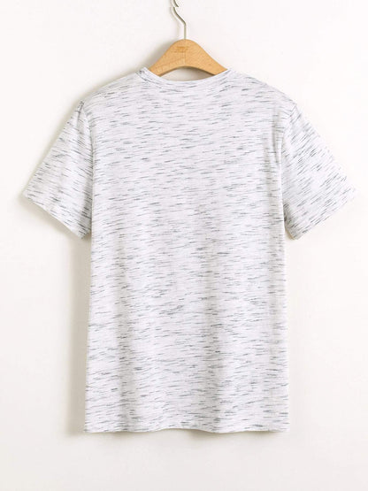 Dandelion Print Round Neck Tee - INS | Online Fashion Free Shipping Clothing, Dresses, Tops, Shoes